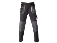 Kapriol radne pantalone SMART SIVO-CRNA