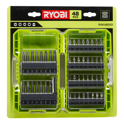 Ryobi 48 - dijelni set IMPACT bitova RAK48SSD